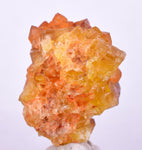 2.7cms GEM YELLOW FLUORITE Shiny Crystal Ahouli Morocco Mineral Specimen K98