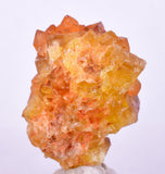 2.7cms GEM YELLOW FLUORITE Shiny Crystal Ahouli Morocco Mineral Specimen K98