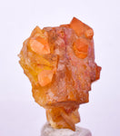 2.7cms GEM YELLOW FLUORITE Shiny Crystal Ahouli Morocco Mineral Specimen K98