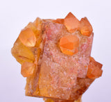 2.7cms GEM YELLOW FLUORITE Shiny Crystal Ahouli Morocco Mineral Specimen K98