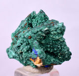 2.4cms GEM MALACHITE Crystals Ahouli Mines Midelt Province Morocco U616