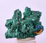 2.4cms GEM MALACHITE Crystals Ahouli Mines Midelt Province Morocco U616