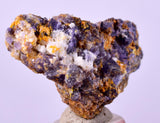 3.2cms RARE WULFENITE FLUORITE Mimetite Mini Crystals Alamo Arizona usa Y104