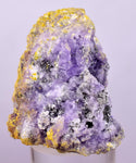 4.6cms COQUIMBITE ALUNOGEN CRYSTAL Romerite Copiatite Chalcantite Mineral Specimen U620