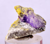3.3cms COQUIMBITE ALUNOGEN CRYSTAL Romerite Copiatite Chalcantite Mineral Specimen U622