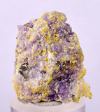 3.1cms COQUIMBITE ALUNOGEN CRYSTAL Romerite Copiatite Chalcantite Mineral Specimen U623