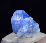 2.5Carats BLUE DUMORTIERITE in QUARTZ  Gem Acicular Pendant Cabochon Mineral Specimen U609