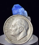 2.5Carats BLUE DUMORTIERITE in QUARTZ  Gem Acicular Pendant Cabochon Mineral Specimen U609