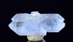 1.5Carats BLUE DUMORTIERITE in QUARTZ Bi Terminal  Gem Acicular Pendant Cabochon Mineral Specimen U612