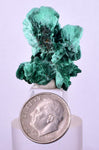 2.8cms MALACHITE CRYSTALS CONGO Mindingi Mine Super Shiny Mineral Specimen U613