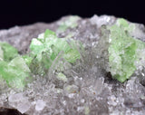 6.6cms AUGELITE CRYSTAL PERU Dark Green Bright Needle Quartz Pasto Bueno Rare Gemstone Facet Grade A642