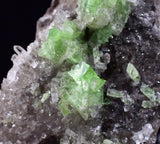 6.6cms AUGELITE CRYSTAL PERU Dark Green Bright Needle Quartz Pasto Bueno Rare Gemstone Facet Grade A642