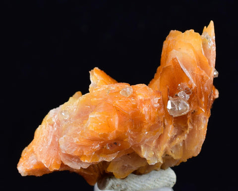 3.4cms CERUSSITE BARITE GALENA Crystals Morocco Mineral Specimen K103