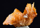 3.4cms CERUSSITE BARITE GALENA Crystals Morocco Mineral Specimen K103