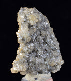 3.3cms CERUSSITE BARITE GALENA Crystals Morocco Mineral Specimen K109