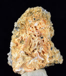 3.3cms CERUSSITE BARITE GALENA Crystals Morocco Mineral Specimen K109