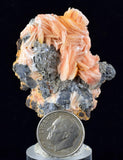 4.2cms CERUSSITE BARITE GALENA Crystals Morocco Mineral Specimen K110