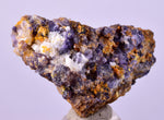 3.2cms RARE WULFENITE FLUORITE Mimetite Mini Crystals Alamo Arizona usa Y104