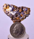 3.2cms RARE WULFENITE FLUORITE Mimetite Mini Crystals Alamo Arizona usa Y104