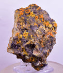 7.3cms RARE WULFENITE FLUORITE Mimetite Mini Crystals Alamo Arizona usa Y107
