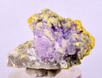 3.3cms COQUIMBITE ALUNOGEN CRYSTAL Romerite Copiatite Chalcantite Mineral Specimen U622