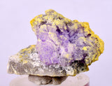 3.3cms COQUIMBITE ALUNOGEN CRYSTAL Romerite Copiatite Chalcantite Mineral Specimen U622
