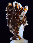 5.7cms  HEMATOID QUARTZ GOETHITE Rare Shiny Crystal Mineral Specimen Q393