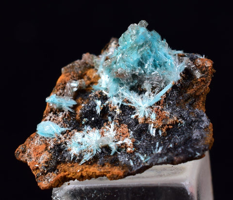 1.7cms AURICALCITE CALCITE CRYSTALS Durango Mexico Mineral Specimen W63