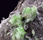6.6cms AUGELITE CRYSTAL PERU Dark Green Bright Needle Quartz Pasto Bueno Rare Gemstone Facet Grade A642