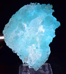 7.3cms NATURAL BLUE SALAMMONIAC Lecontite Botryoidal Crystals Chile Turquoise Color Rare Aesthetic Mineral Specimen U628