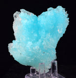 8.6cms NATURAL BLUE SALAMMONIAC Lecontite Botryoidal Crystals Chile Turquoise Color Rare Aesthetic Mineral Specimen U629