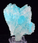 8.6cms NATURAL BLUE SALAMMONIAC Lecontite Botryoidal Crystals Chile Turquoise Color Rare Aesthetic Mineral Specimen U629