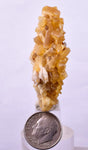 4.8cm GOLDEN BARITE CRYSTALS Eagle Mine Colorado Usa Translucent Mineral Specimen F467