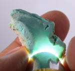40.5cts GEM SILICA CHRYSOCOLLA Lily Mine Peru Chalcedony Quartz Polished B126