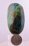 17.6grs BLUE GREEN SCAPOLITE Peru Marialite Chrysocolla Quartz Titanite B130