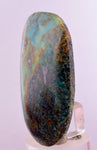 17.6grs BLUE GREEN SCAPOLITE Peru Marialite Chrysocolla Quartz Titanite B130