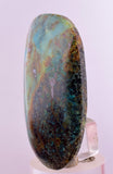 17.6grs BLUE GREEN SCAPOLITE Peru Marialite Chrysocolla Quartz Titanite B130