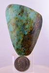 27grs BLUE GREEN SCAPOLITE Peru Marialite Chrysocolla Quartz Titanite B135