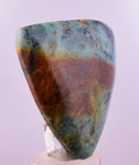 26grs BLUE GREEN SCAPOLITE Peru Marialite Chrysocolla Quartz Titanite B136