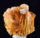 3cms CERUSSITE BARITE Crystals Morocco Mineral Specimen K105