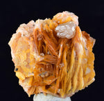 3cms CERUSSITE BARITE Crystals Morocco Mineral Specimen K105
