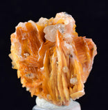 3cms CERUSSITE BARITE Crystals Morocco Mineral Specimen K105