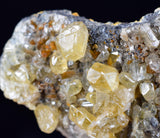 3.9cms CERUSSITE BARITE GALENA Crystals Morocco Mineral Specimen K107