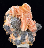 4.2cms CERUSSITE BARITE GALENA Crystals Morocco Mineral Specimen K110
