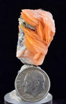 3.5cms CERUSSITE BARITE GALENA Crystals Morocco Mineral Specimen K111