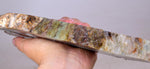 890grs BLUE OPAL SLAB Sculpture Peru Scenic Quality Jewelry Collector O810