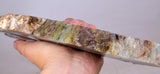 890grs BLUE OPAL SLAB Sculpture Peru Scenic Quality Jewelry Collector O810