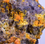 7.3cms RARE WULFENITE FLUORITE Mimetite Mini Crystals Alamo Arizona usa Y107