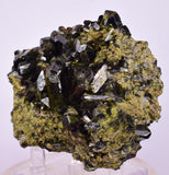 8.6cms EPIDOTE CRYSTALS Cluster Peru Green Color Mineral Specimen C43