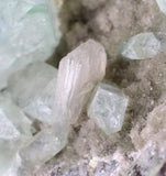 23cms FLUOR APOPHYLLITE CRYSTALS Stilbite India Mineral Specimen V84